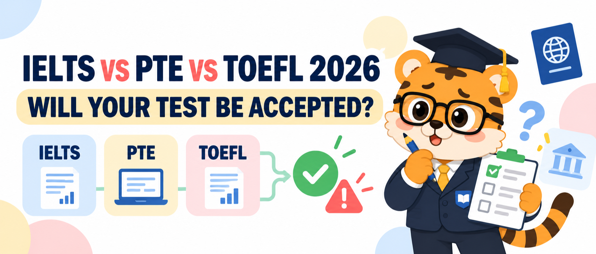Worried Your English Test Will Close Your Future? IELTS vs PTE vs TOEFL 2026